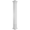 Ekena Millwork Craftsman Classic Square Non-Tapered Herringbone Modern Fretwork Column CC1209ENHBDCRCR - alternate 1